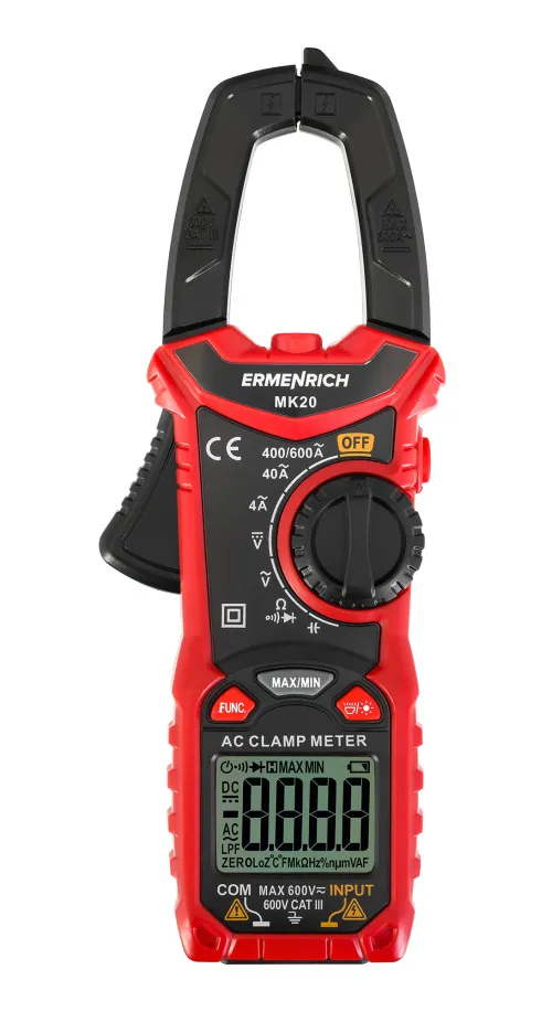 photograph Ermenrich Ping MK20 Digital Clamp Meter,  3