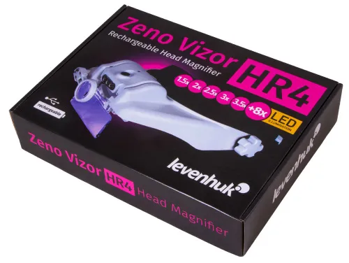 photo Levenhuk Zeno Vizor HR4 Head Rechargeable Magnifier,  14