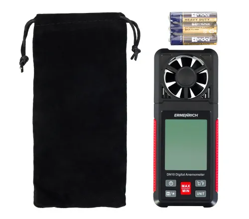 photo Ermenrich Seek DN10 Digital Anemometer,  6
