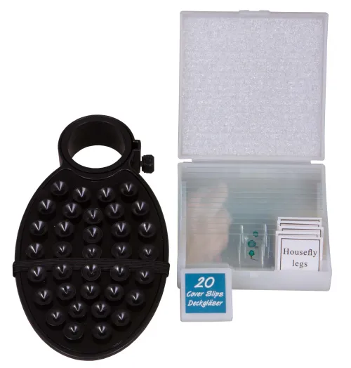 photograph Bresser Erudit Basic 40–400x Microscope,  15