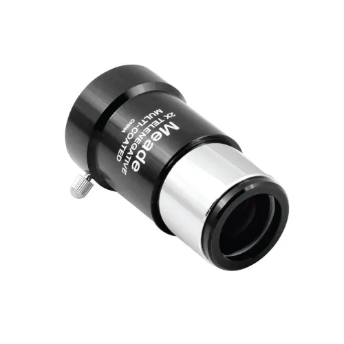 picture Meade Series 4000 #126 2x Short-Focus Barlow Lens 1.25",  4