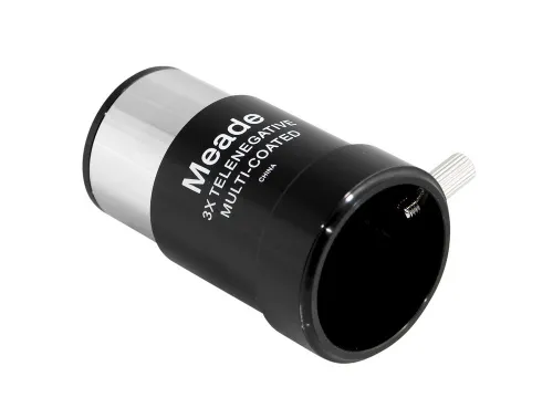 picture Meade Series 4000 #128 3x Short-Focus Barlow Lens 1.25",  3