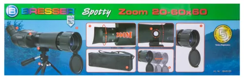 picture Bresser Junior Spotty 20–60x60 Spotting Scope,  15