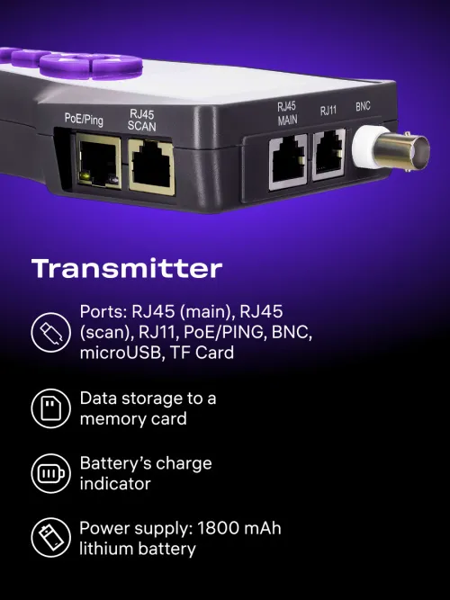 image Ermenrich NetGeeks NL80 Cable Length Tester,  13