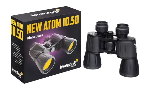 photograph Levenhuk New Atom 10x50 Binoculars,  5