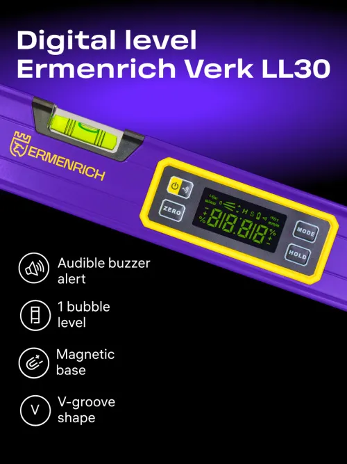 image Ermenrich Verk LL30 Digital Level,  9