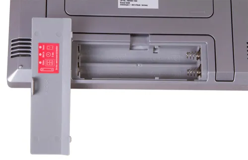 photograph Bresser TemeoTrend JC LCD RC Weather Station (Wall clock), silver,  6