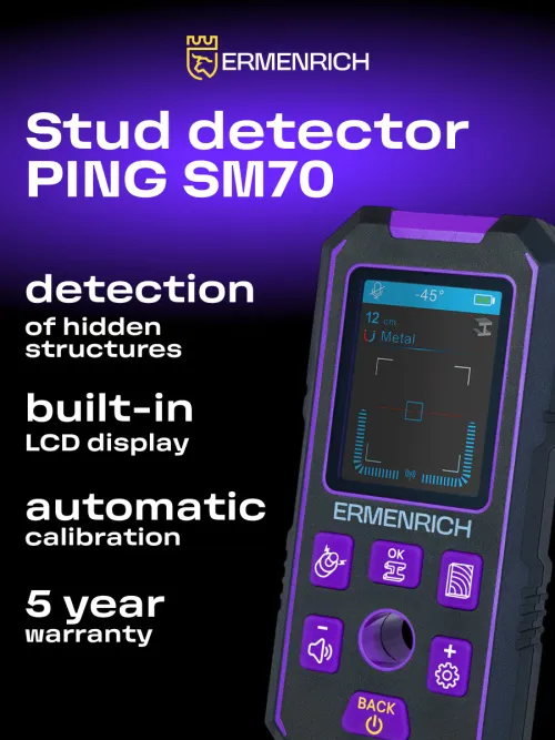 image Ermenrich Ping SM70 Stud Detector,  9