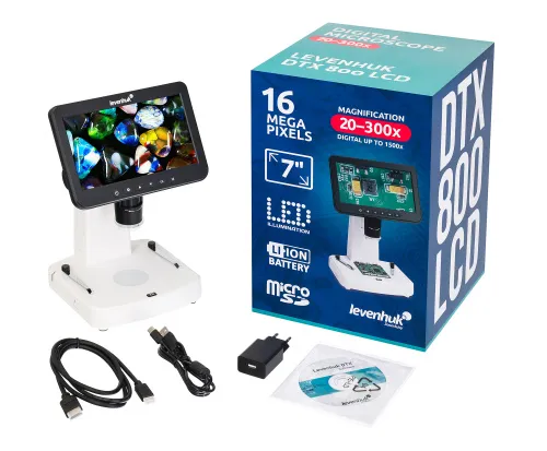 photo Levenhuk DTX 800 LCD Digital Microscope,  2
