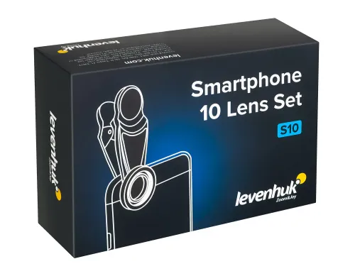 photograph Levenhuk Lens S10 Smartphone Lens Set,  6