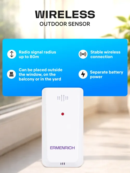 photograph Ermenrich Report WR40 Weather Station,  14