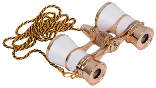 image Levenhuk Broadway 325F Opera Glasses (with LED light and chain),  6