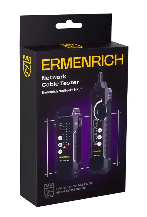 photo Ermenrich NetGeeks NP35 Network Cable Tester,  12