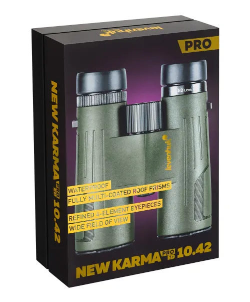 image Levenhuk New Karma PRO ED 10x42 Binoculars,  13