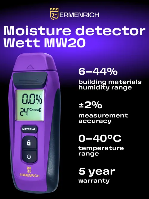 photograph Ermenrich Wett MW20 Moisture Detector,  9