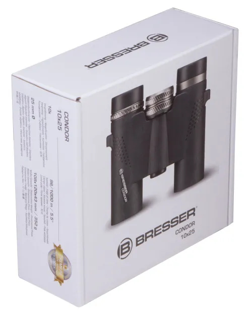 photograph Bresser Condor UR 10x25 Binoculars,  12