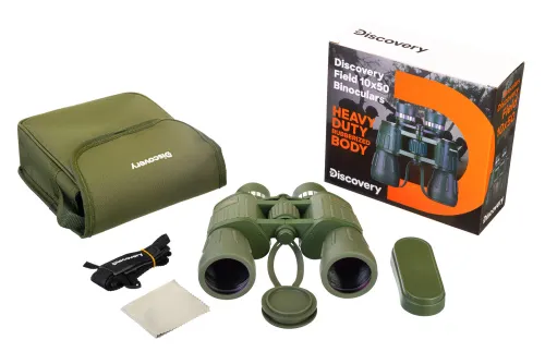 photograph Levenhuk Discovery Field 10x50 Binoculars,  4
