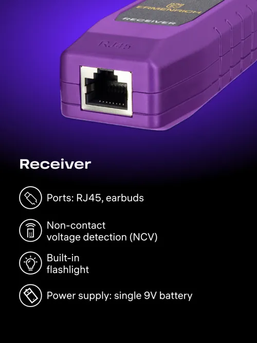 picture Ermenrich Ping SM75 Cable Tester With Multimeter,  14