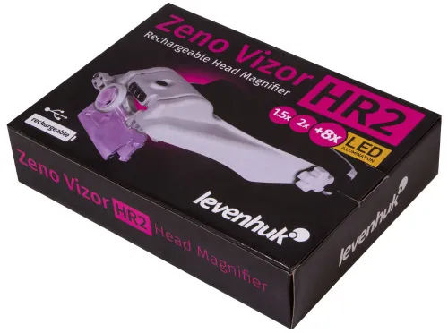 photograph Levenhuk Zeno Vizor HR2 Head Rechargeable Magnifier,  13