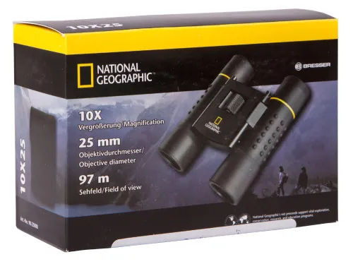 photo Bresser National Geographic 10x25 Binoculars,  8