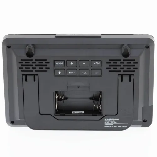 image Explore Scientific Radio-controlled Weather Station, black,  4