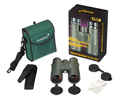 photo Levenhuk New Karma PRO ED 12x42 Binoculars,  4