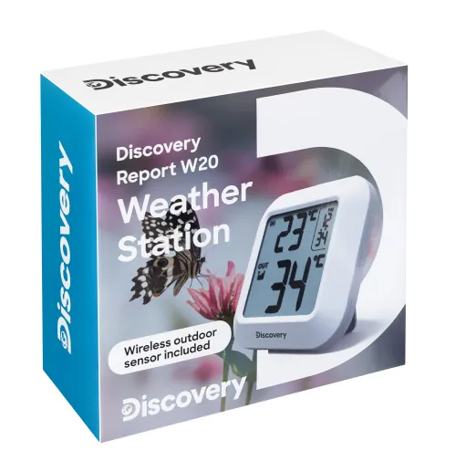 photograph Levenhuk Discovery Report W20 Weather Station with clock,  10
