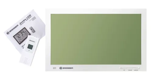 image Bresser MyTime Jumbo LCD Wall Clock,  11