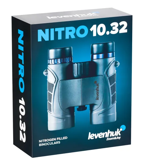 photograph Levenhuk Nitro 10x32 Binoculars,  12