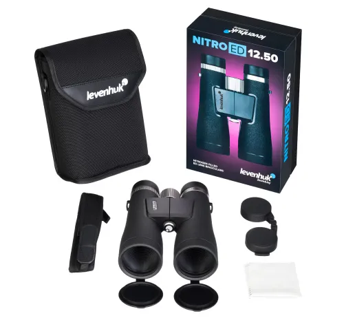 photograph Levenhuk Nitro ED 12x50 Binoculars,  3