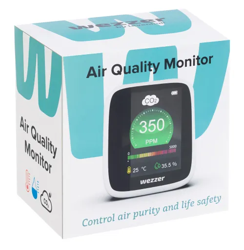 photo Levenhuk Wezzer Air MC20 Air Quality Monitor,  7