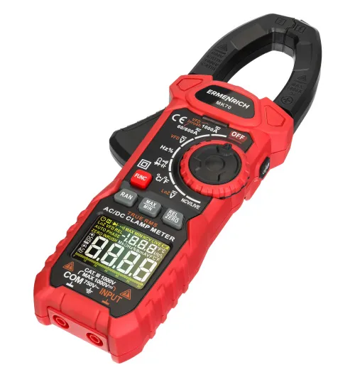 photograph Ermenrich Ping MK70 Digital Clamp Meter,  4