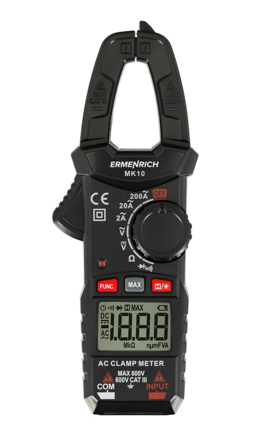 photograph Ermenrich Ping MK10 Digital Clamp Meter,  2