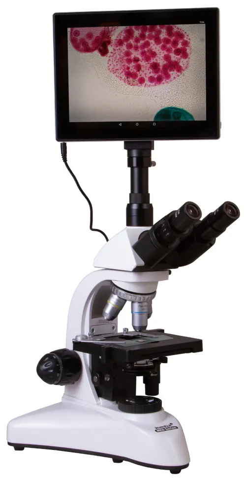 photo Levenhuk MED D25T LCD Digital Trinocular Microscope,  4