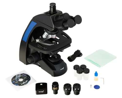 picture Levenhuk D870T 8M Digital Trinocular Microscope,  2
