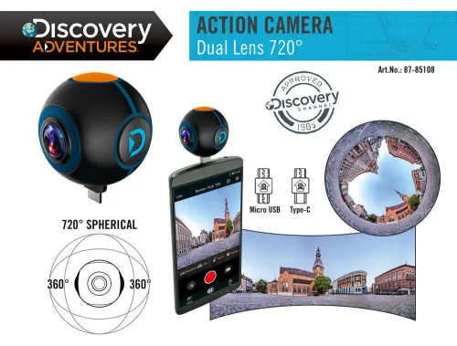 image Bresser Discovery Adventures HD 720° Android Action Camera,  5