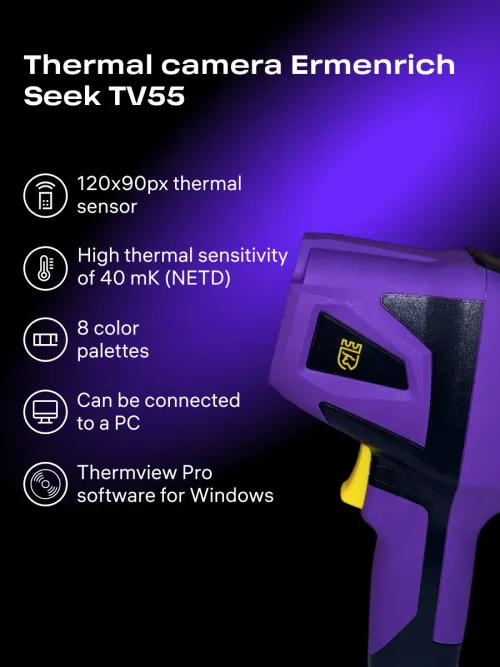 picture Ermenrich Seek TV55 Thermal Camera,  12