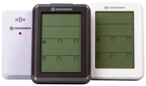 photograph Bresser MyClimate Thermo/Hygrometer Clock, white,  3