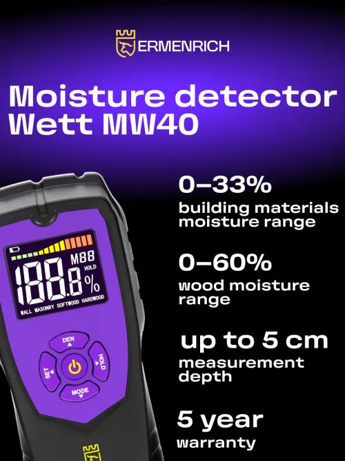 photograph Ermenrich Wett MW40 Moisture Detector,  6