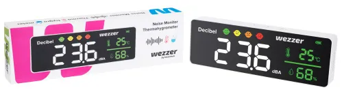 photo Levenhuk Wezzer Teo TH70 Noise Monitor Thermohygrometer,  3