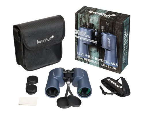 photograph Levenhuk New Sherman PLUS 12x50 Binoculars,  4