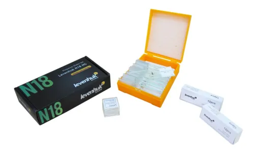 photo Levenhuk N18 NG Prepared Slides Set,  2