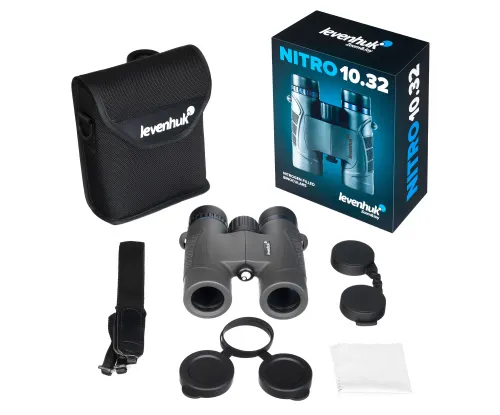 photograph Levenhuk Nitro 10x32 Binoculars,  3