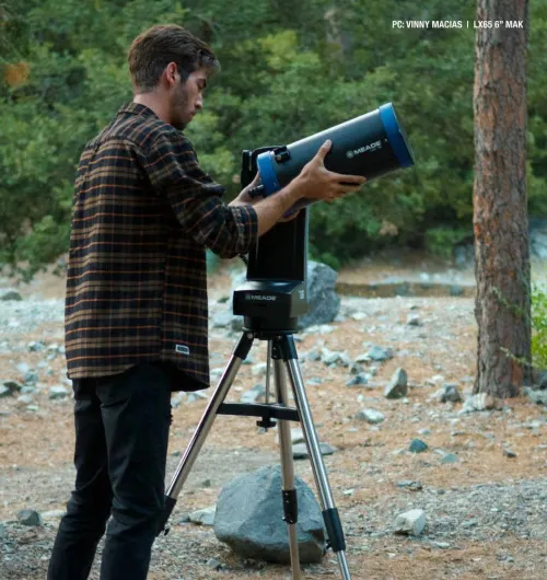 photograph Meade LX65 6" MAK Telescope,  8