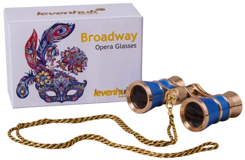 photograph Levenhuk Broadway 325C Opera Glasses with Chain,  3