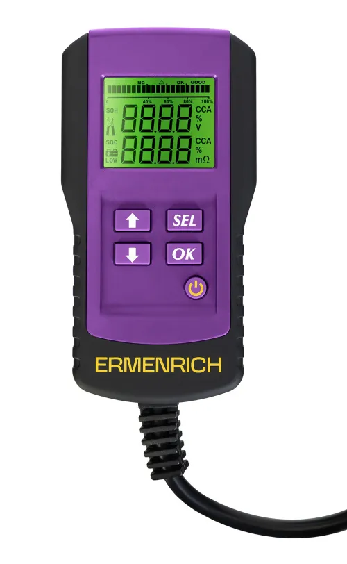 photo Ermenrich Zing AL45 Battery Tester,  3