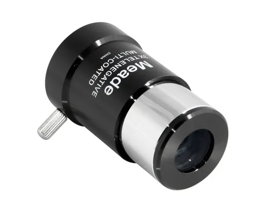 picture Meade Series 4000 #128 3x Short-Focus Barlow Lens 1.25",  2