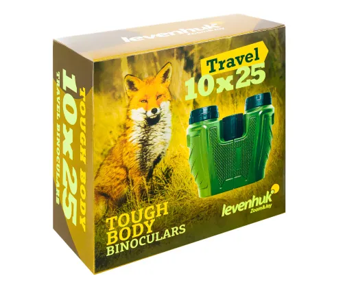 photo Levenhuk Travel 10x25 Binoculars,  12