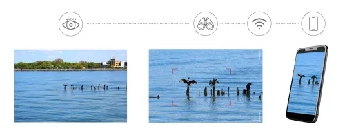 picture Levenhuk Kelvin Snap ED 8x42 Digital Photomonocular,  7