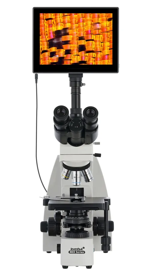 picture Levenhuk MED D40T LCD Digital Trinocular Microscope,  4